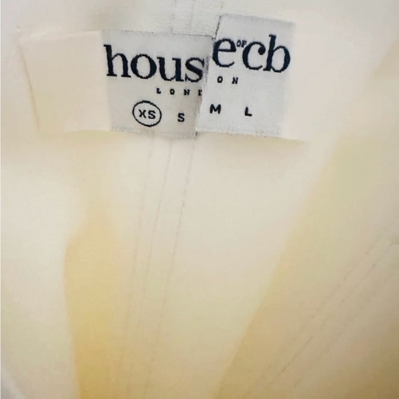 House of CB TAMARA IVORY STRAPLESS CORSET DRESS size XS Regular cup NWOT - Picture 8 of 8